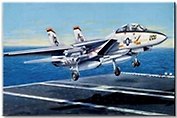 Модель, сборная, Italeri, Самолёт, F-14A, Tomcat, 1:72