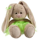 Мягкая игрушка Зайка Ми в ярко-зеленой юбочке фонарик (15 см) (SidX-245)
