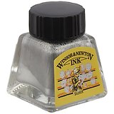 Тушь художественная Winsor&Newton, 14 мл, серебряная
