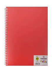 Блокнот для эскизов А4 50л "Notes" 120г/м2, роз.пласт.обл, спираль, Canson