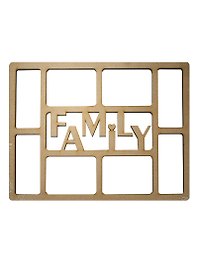 Фоторамка из МДФ Family (2150416) (28х37см) (игрушка из дерева) (упаковка)