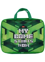 Папка для тетрадей Hatber, Pixels, А4, на молнии