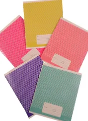 Тетрадь в клетку Unnika, "Плетеный орнамент", 12 листов, в ассортименте