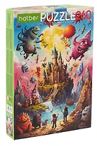 Пазл 260 элементов "Монстрики" 22х33 см