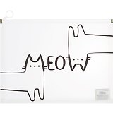 Папка на молнии «Котики meow», А4