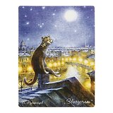 Сувенир МАГНИТИК Магнит 9,5*6,5см Коты Румянцева: «Звездочёт»