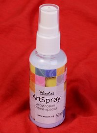 ArtSpray Акриловая спрей-краска Голубое небо (ST8) (флакон) (50мл) (WizzArt)
