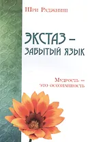Экстаз - забытый язык. Мудрость - это осознанность