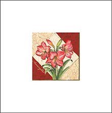 Салфетки Maki бум. сервиров. Букет лилий (SLOG013301) (33х33) (20шт) (3сл)