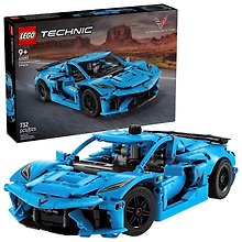 LEGO Technic: Шевроле Корвет Стингрей синий, 732 детали (42217)