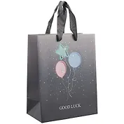 Пакет А5 23*18*10 Good Luck! Blue нейтр., бум.мат.ламинат