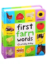 First Farm Words - First 100 Soft to Touch