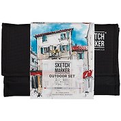 Маркеры 24цв "Outdoor Set", сумка-органайзер, Sketchmarker