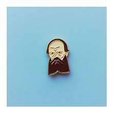 Значок Достоевский (металл) (4627077842959)