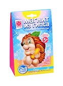 Набор для творчества ТМ Фантазер Магнит из гипса Лесные жители Ёжик 707534 - 0