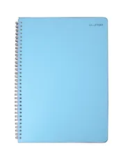 Тетрадь А4 80л кл. "Wind" пласт.обл., спираль