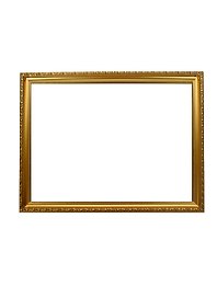Рама 30*40 пластиковая, цв. золотой, Двуреченский