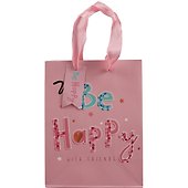 Пакет А5 23*18*10  "Happy holiday" жен., бум.мат.ламинат - 1