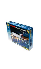 Сборная модель ЗВЕЗДА, Самолет, ТУ-154М, 1:144