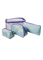 Набор из 4-х косметичек на подкладке серия LETITIA (27х13х13) (34054)