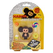 Фигурка Чебурашка, мятный пончик, 5 аксессуаров, Funky Toys, (4х16х22), (CHE2405-3) - 1