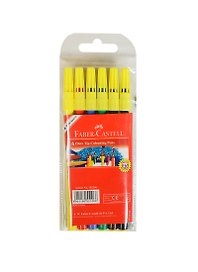 Фломастеры 06цв "Замок" пл/уп., подвес, Faber-Castell