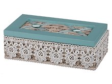 Шкатулка для украшений Прованс (16.5х9х5) (200-257)