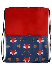 Мешок для сменной обуви "Лисы", Топ-спин