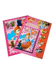 Набор для аппликации Волшебницы Винкс (3 вида стразов) (49601art/WFD) (WINX Club)
