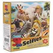 Пазл, Super 3D, Howard Robinson: Африка селфи 63эл. 31*23см