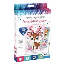Набор для творчества Origami. Набор алмазных открыток «Подарки от зверят»