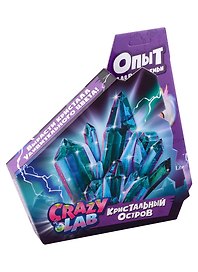 Набор для экспериментов «Кристальный остров», Crazy Lab