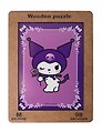 Пазл  фигурный 98 дет. Sanrio Purple (8+) (дерев. коробка)