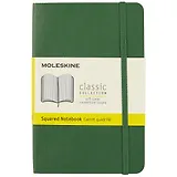 Записная книжка Moleskin Classic Pocket, мягкая обложка, зелёная, 96 листов, А6