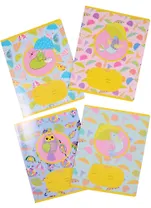 Тетрадь в узкую линейку BG, "Зонтики", 12 листов, в ассортименте