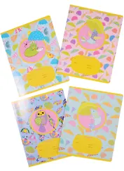 Тетрадь в узкую линейку BG, "Зонтики", 12 листов, в ассортименте