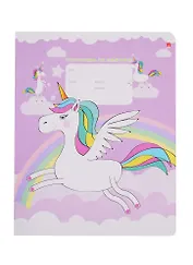 Тетрадь в клетку Альт, "Модные единороги", 18 листов, в ассортименте