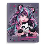 Дневник школьный Феникс+, "Девушка с пандой"