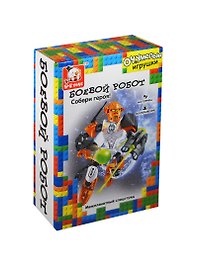 Конструктор Боевой робот (7108) (ES80370R) (Очумелые игрушки) (русифиц) (в ассорт.) (6+) (коробка)