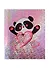 Обложки 03шт д/тетрадей гологр. "Панды" 220*350мм - 1
