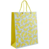 Пакет А4 32*26*10 "Лимоны. Basic" нейтр., бум.мат.ламинат
