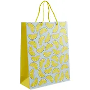 Пакет А4 32*26*10 "Лимоны. Basic" нейтр., бум.мат.ламинат