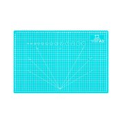 Коврик для резки А3 защитный, трехслойный, бирюзовый, Малевичъ