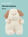Мягкая игрушка Собачка с серыми ушками (белая) (40см) (12-09602026-L2)