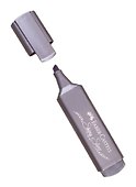 Текстовыделитель «Highlighter TL» серебряный металлик, Faber-Castell - 2