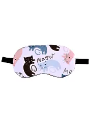 Маска для сна Котики на цветном фоне (пакет) (12-37395-202103-005)