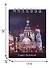 Блокнот А7 60л кл. СПб "Храм Спаса-на-Крови" спираль, УФ лак - 1