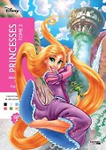 Coloriages mysteres Disney Princesses Tome 2 Раскраска Волшебный мир Диснея Принцессы Том 2 /Книги на английском языке - 2