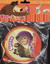 Маша и медведь. Цвета. Книги с бусинами погремушками