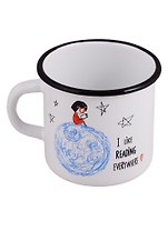 Кружка I like reading (400 мл) (эмаль)